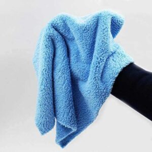 550 GSM Microfiber Cloth for Car Washing Drying Detailing Polishing-Edgeless Design Super Plush Car Cleaning Cloth-40 x 40 cm