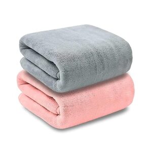 The Ultra Luxe- MaxOshine Solid Microfiber Bath Towels For Men And Women
